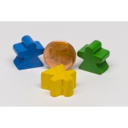 10 Women, Fairy, Angel, Meeple 16x16x10mm :