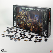 Puzzle- Gulliman vs Black Legion- Warhammer 40K - 1000 Pièces